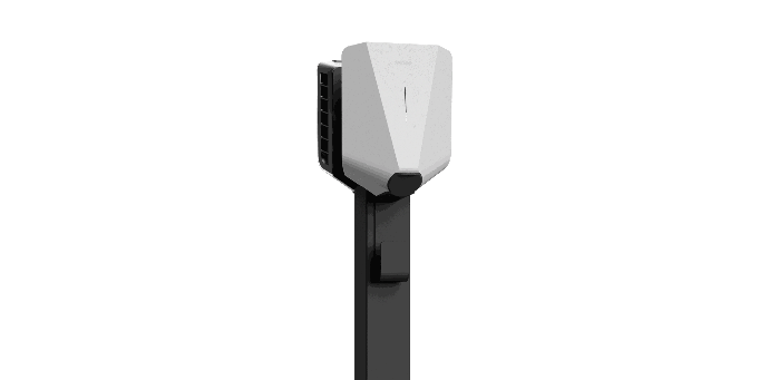 Support pour deux bornes de recharge Easee